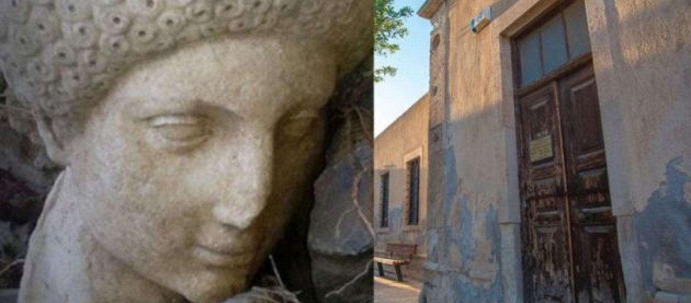Στην Ιεράπετρα βρέθηκε μαρμάρινη κεφαλή Ρωμαίας αρχόντισσας (φωτό)
